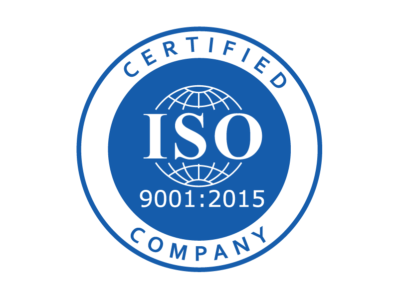ISO 9001:2015 Certified